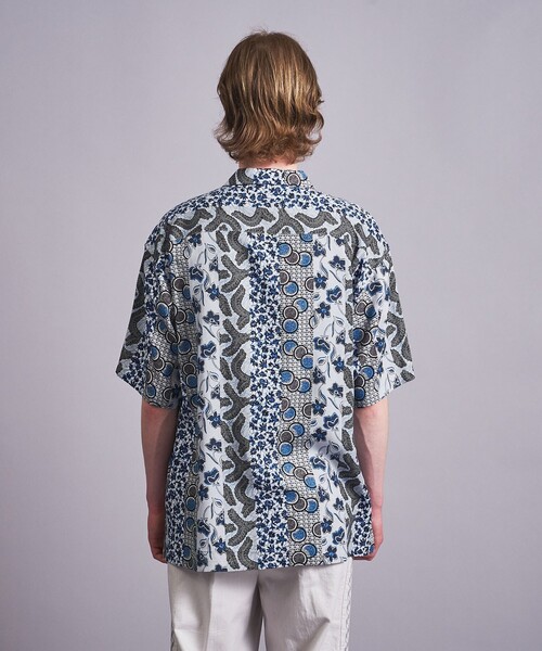 MONKEY TIME（モンキータイム）の「パネル バティック プリント オープンカラー シャツ（シャツ/ブラウス・メンズ・その他1/その他2・S/M/L/XL）」の8枚目の写真