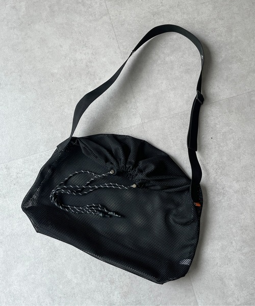 CPCM（シーピーシーエム）の「メッシュショルダーバッグ（トートバッグ・メンズ・ブラック/カーキ/ブルー・FREE）」の13枚目の写真