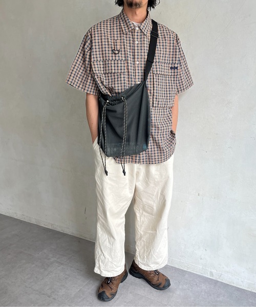 CPCM（シーピーシーエム）の「メッシュショルダーバッグ（トートバッグ・メンズ・ブラック/カーキ/ブルー・FREE）」の19枚目の写真