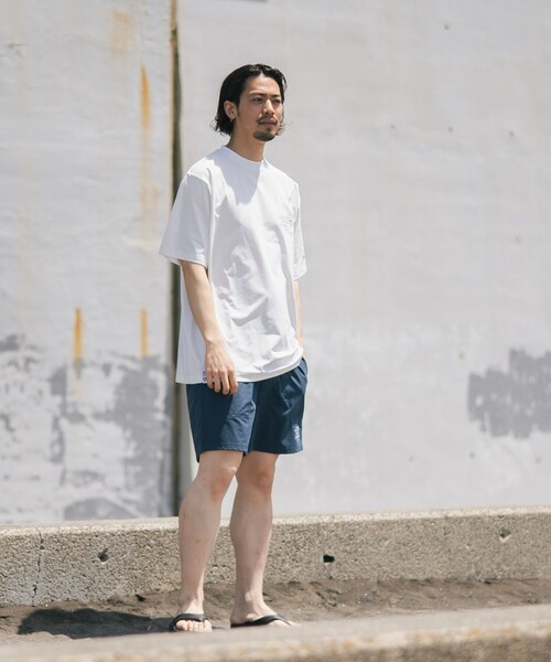 MALIBU SHIRTS（マリブシャツ）の「MALIBU SHIRTS x B:MING by BEAMS / 別注 スリーブプリントTシャツ（Tシャツ/カットソー・メンズ・ホワイト/ネイビー/ブラック・S/M/L/XL）」の5枚目の写真