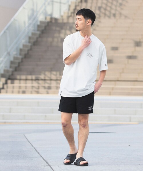 MALIBU SHIRTS（マリブシャツ）の「MALIBU SHIRTS x B:MING by BEAMS / 別注 スリーブプリントTシャツ（Tシャツ/カットソー・メンズ・ホワイト/ネイビー/ブラック・S/M/L/XL）」の8枚目の写真