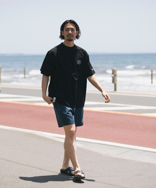MALIBU SHIRTS（マリブシャツ）の「MALIBU SHIRTS x B:MING by BEAMS / 別注 スリーブプリントTシャツ（Tシャツ/カットソー・メンズ・ホワイト/ネイビー/ブラック・S/M/L/XL）」の12枚目の写真