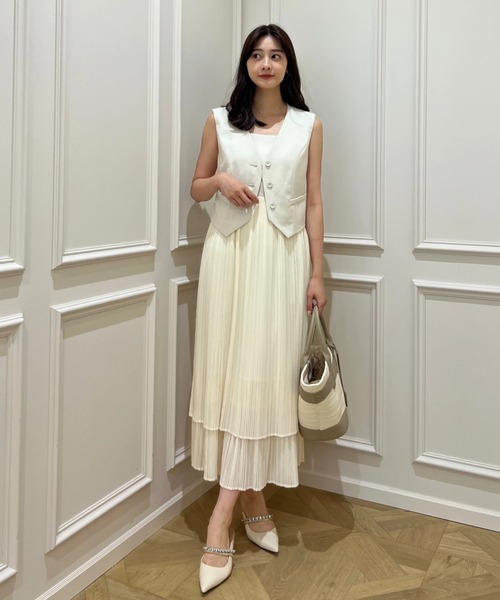 Madison Pleated Dress Set（ワンピース）｜Her lip to（ハーリップ  