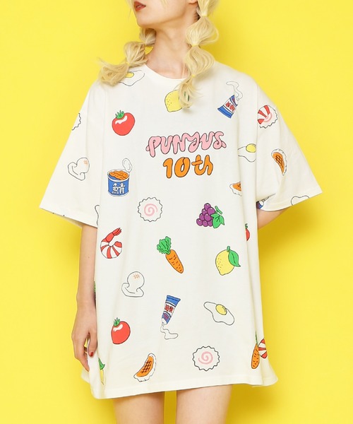 PUNYUS（プニュズ）の「10th anniversary総柄Ｔシャツ（Tシャツ/カットソー・レディース・その他1・1/2/4/3）」の13枚目の写真
