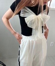 ipugo/イプゴ チュールリボン ミニT 秋物 秋服 2026年秋冬
