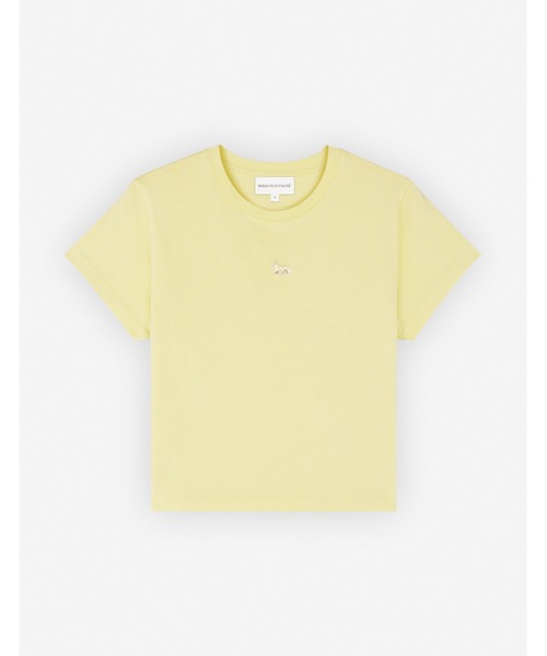 トップス BABY FOX PATCH BABY TEE-SHIRT MAISON KITSUNE]BABY FOX PATCH BABY TEE-SHIRT/WHITE(OW00104KJ0008