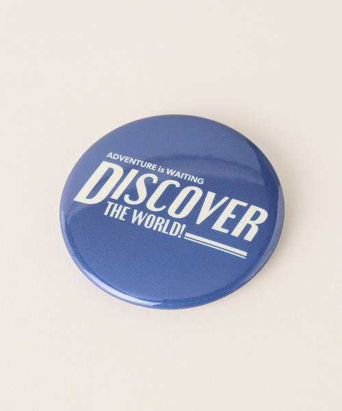 SLOBE citron.(スローブシトロン)の「《追加》SLOBE citron. 缶バッチ付きメッシュBAG(ショルダーバッグ・レディース・パープル/オレンジ/ブルー・FREE)」の6枚目の写真