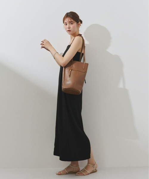 Olu.（オルドット）の「ウエストスリットキャミソールワンピース（ワンピース・レディース・ベージュ/クリーム/ブラック・FREE）」の10枚目の写真