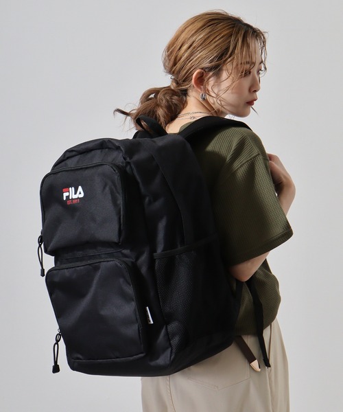 超特価SALE開催！ FILA ダブルポケットリュック（バックパック/リュック バッグ