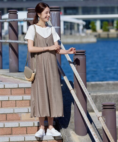 ◆IT MICHAA ツインワンプリーツワンピース ◇IT MICHAA ツインワンプリーツワンピース