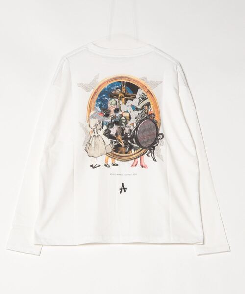 岡本奇太郎×AIVER ワンダーランドロンTEE（Tシャツ/カットソー