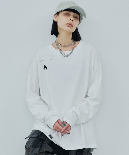 岡本奇太郎×AIVER ワンダーランドロンTEE（Tシャツ/カットソー