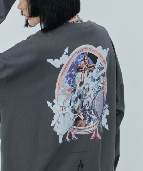 岡本奇太郎×AIVER ワンダーランドロンTEE（Tシャツ/カットソー