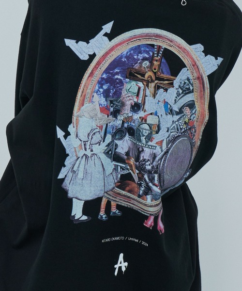 岡本奇太郎×AIVER ワンダーランドロンTEE（Tシャツ/カットソー