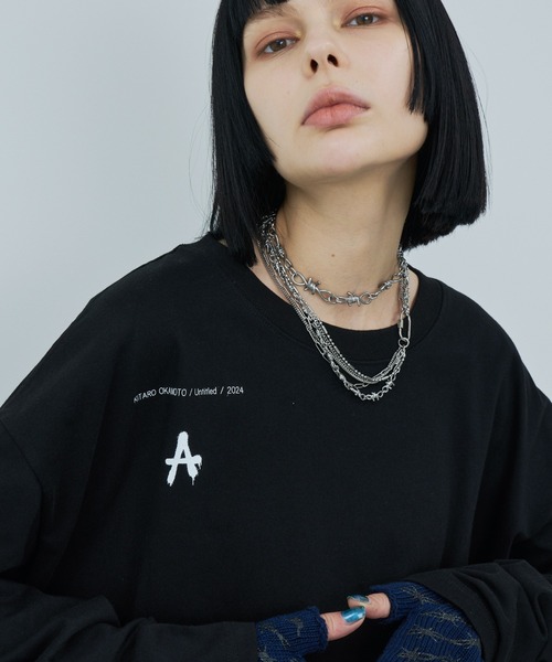 岡本奇太郎×AIVER　ワンダーランドロンTEE 岡本奇太郎×AIVER ワンダーランドロンTEE