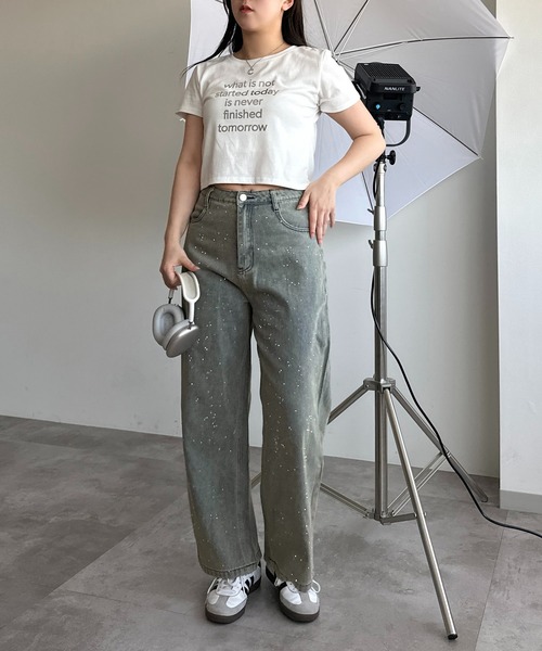 apres jour mignon(アプレジュールミニョン)の「アソートロゴTシャツ【ZOZOTOWN限定アイテム】(Tシャツ/カットソー・レディース・ブラック/オフホワイト/ホワイト系その他・X-LARGE/フリー)」の17枚目の写真