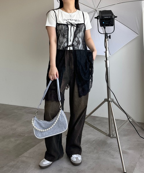 apres jour mignon(アプレジュールミニョン)の「アソートロゴTシャツ【ZOZOTOWN限定アイテム】(Tシャツ/カットソー・レディース・ブラック/オフホワイト/ホワイト系その他・X-LARGE/フリー)」の8枚目の写真