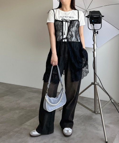 apres jour mignon(アプレジュールミニョン)の「アソートロゴTシャツ【ZOZOTOWN限定アイテム】(Tシャツ/カットソー・レディース・ブラック/オフホワイト/ホワイト系その他・X-LARGE/フリー)」の9枚目の写真