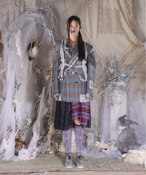 rurumu:（ルルムウ）の「rurumu:/ルルムウ/corset layered pleated