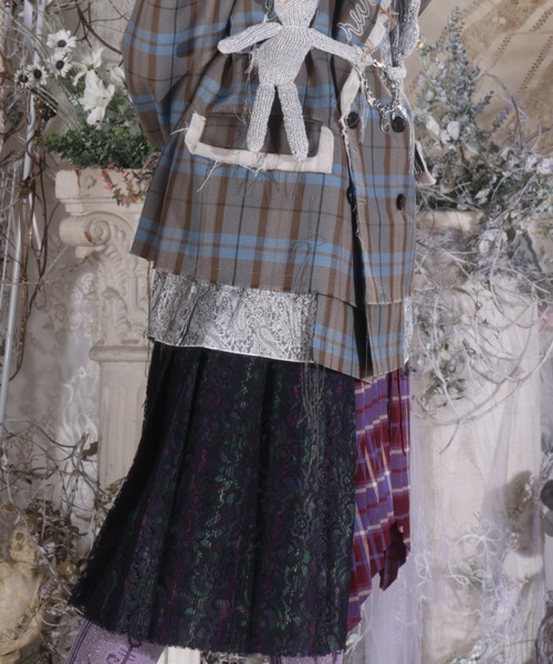 rurumu:（ルルムウ）の「rurumu:/ルルムウ/corset layered pleated 
