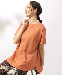 SHOO・LA・RUE | 【汗ジミ防止/接触冷感/UV】夏も好きな色を着よう 欲ばりTシャツ(Tシャツ/カットソー)