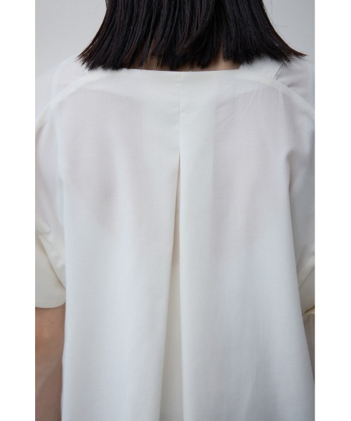 AZUL by moussy（アズールバイマウジー）の「ラッフルスリーブスキッパーブラウス（Tシャツ/カットソー・レディース・ブルー/ブラック/オフホワイト・SMALL/MEDIUM）」の21枚目の写真
