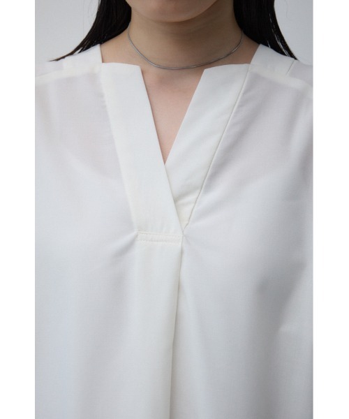 AZUL by moussy（アズールバイマウジー）の「ラッフルスリーブスキッパーブラウス（Tシャツ/カットソー・レディース・ブルー/ブラック/オフホワイト・SMALL/MEDIUM）」の22枚目の写真