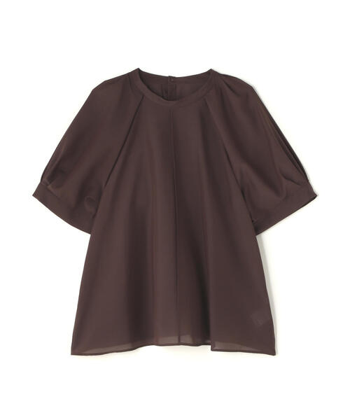 N.Natural beauty basic - 【完売品】新品 タックスリーブブラウス N.Natural Beauty Basic ブラウス シャツ フロントタックフレア