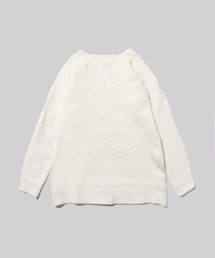 Loose silhouette V-neck knit / オーバーサイズニット Vネック