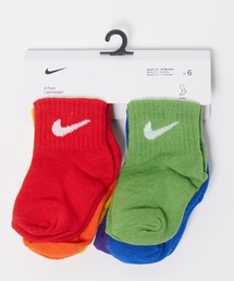 NIKE（ナイキ）の「NIKE/フラッグナイキ NHSWOOSH6PK 靴下（ソックス/靴下・キッズ）」