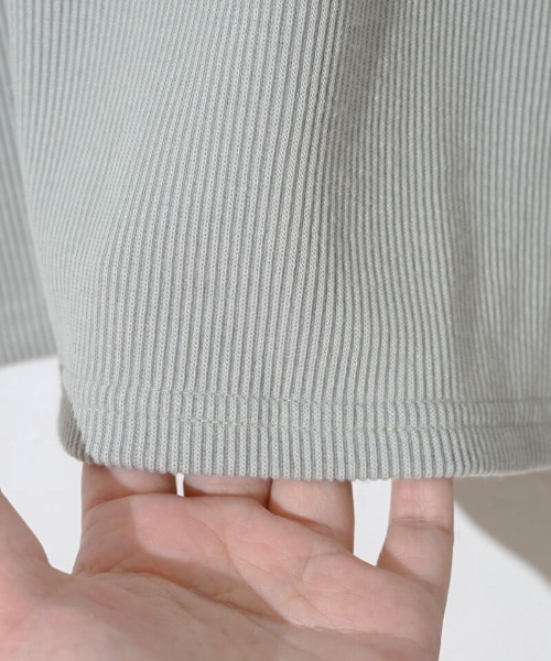 flower(フラワー)の「フリルスリーブトップ(Tシャツ/カットソー・レディース・アイボリー/カーキ・FREE)」の10枚目の写真