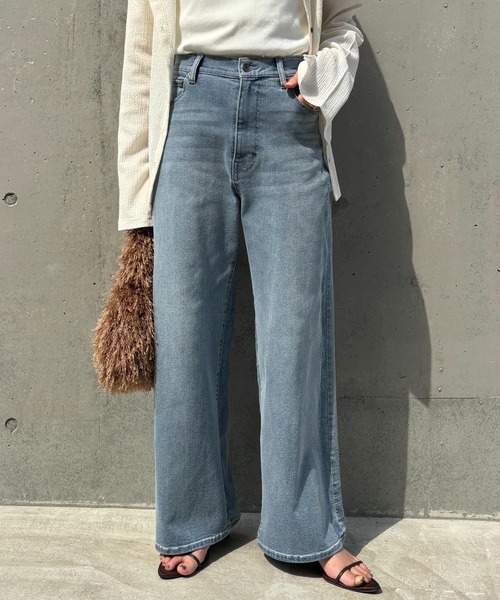 セール】Q.anos/リラックススーパーワイド/WEB限定カラー・サイズ展開