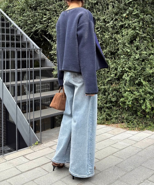 Q.anos/リラックススーパーワイド（デニムパンツ）｜COLLAGE