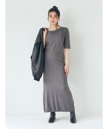 Ungrid | レイヤードニットワンピース(ワンピース)