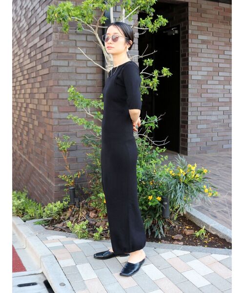 Ungrid(アングリッド)の「レイヤードニットワンピース(ワンピース・レディース・レッド/ブラック/チャコールグレー・FREE)」の11枚目の写真