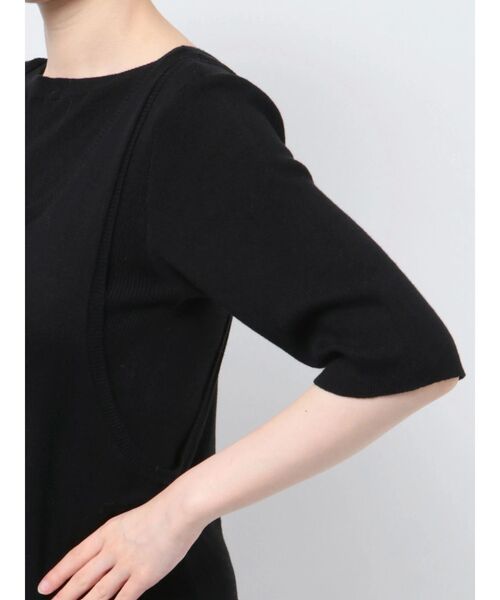 Ungrid(アングリッド)の「レイヤードニットワンピース(ワンピース・レディース・レッド/ブラック/チャコールグレー・FREE)」の22枚目の写真