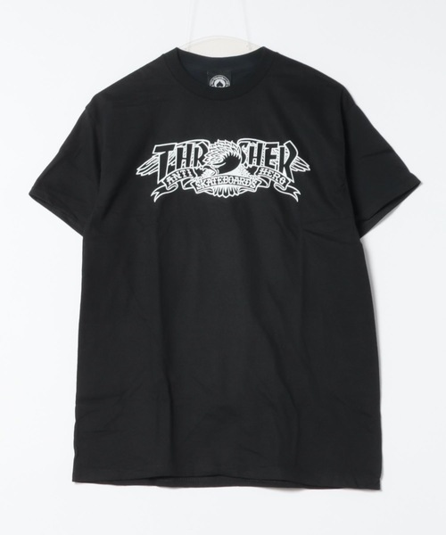 Supr HERO SKATEBOARD Tシャツ Lサイズ ブラック セール】ANTIHERO SKATEBOARDS MAG BANNER S/S T-SHIRTS