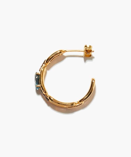ARTIDA OUD フープピアス　片耳のみ bone] small フープ ピアス｜ARTIDA OUD（アルティーダ ウード）