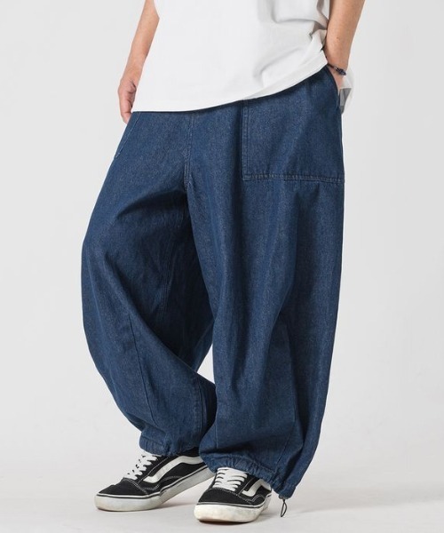 RE730 バルーンシルエットベイカーパンツ（デニムパンツ）｜RE730（アールイーセブンサーティー）