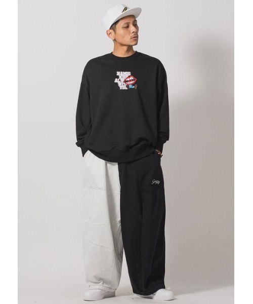 RE730（アールイーセブンサーティー）の「RE730 バルーンシルエットベイカーパンツ（デニムパンツ・メンズ・インディゴブルー/イエロー/グリーン/ホワイト×ブラック/ブラック/サックスブルー/オフホワイト・MEDIUM/LARGE/SMALL）」の20枚目の写真