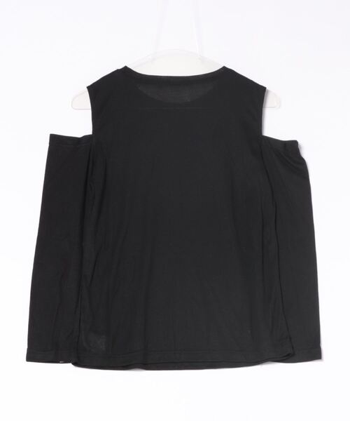 BARRETTA(バレッタ)の「肩あきカットソープルオーバー(Tシャツ/カットソー・レディース・ブラック/グレー/ブルー/ホワイト・FREE)」の5枚目の写真