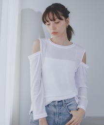 BARRETTA | 肩あきカットソープルオーバー(Tシャツ/カットソー)