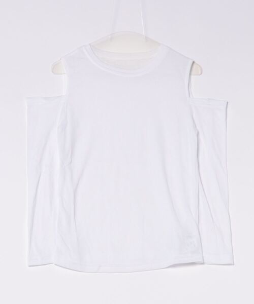 BARRETTA(バレッタ)の「肩あきカットソープルオーバー(Tシャツ/カットソー・レディース・ブラック/グレー/ブルー/ホワイト・FREE)」の7枚目の写真