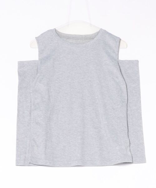 BARRETTA(バレッタ)の「肩あきカットソープルオーバー(Tシャツ/カットソー・レディース・ブラック/グレー/ブルー/ホワイト・FREE)」の10枚目の写真
