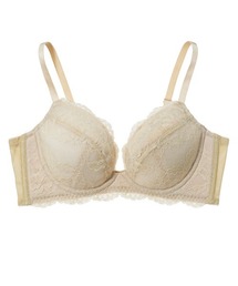 PEACH JOHN（ピーチジョン）の「【脇高＆盛れる！レースフルなのにプチプラ♪】クラシックラッセルレースブラ（ブラジャー）」