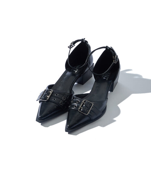 セール】【HiNT】 BELT STRAP MULE PUMPS（パンプス）｜WHO'S WHO