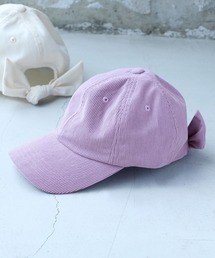 コーデュロイ」に該当するキャップ（パープル/紫色系）ファッション