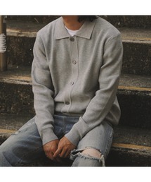リラックスカラーカーディガン
