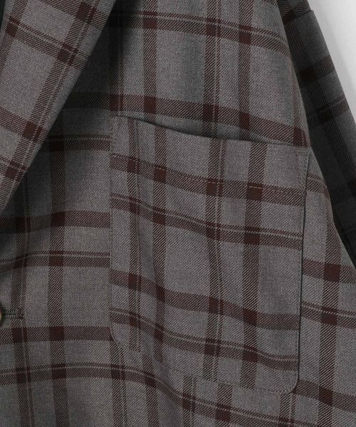 PBLIM(ページボーイリム)の「PBLIM/アソートテーラージャケット(テーラードジャケット・レディース・チェック/ベージュ/グレー・FREE)」の13枚目の写真