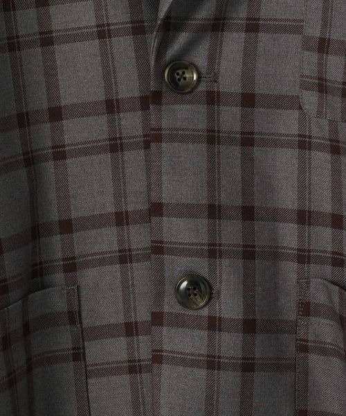 PBLIM(ページボーイリム)の「PBLIM/アソートテーラージャケット(テーラードジャケット・レディース・チェック/ベージュ/グレー・FREE)」の17枚目の写真